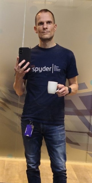 My Spyder t-shirt